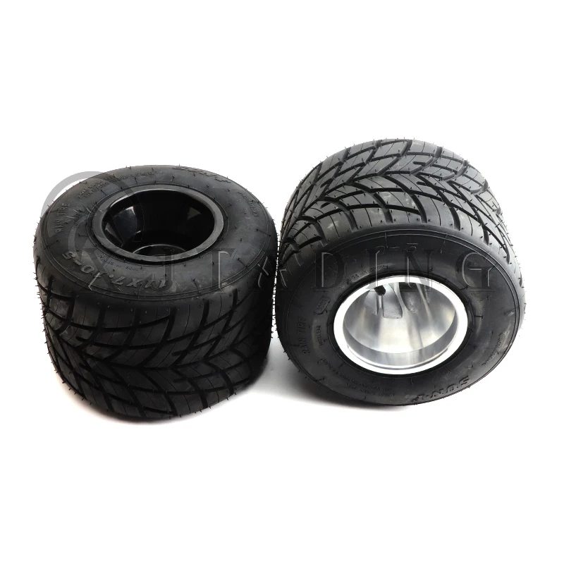 

11x7.10-5 rear tire rain tire vacuum tire with 5 inch aluminum alloy wheels suitable for GO KART ATV UTV off-road vehicle drift