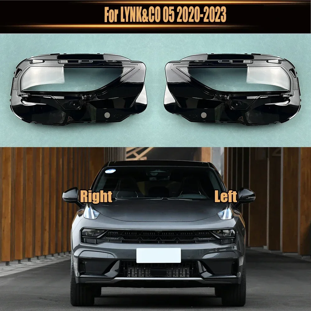 

Для LYNK & CO 05 2020-2023 крышка передней фары корпус фары линза из плексигласа замена оригинального абажура