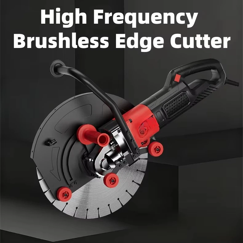 High Power 8900W Edge Cutting Machine Brushless Wall Grooving Machine Channel Cutter Slotting Ring Saw Machine