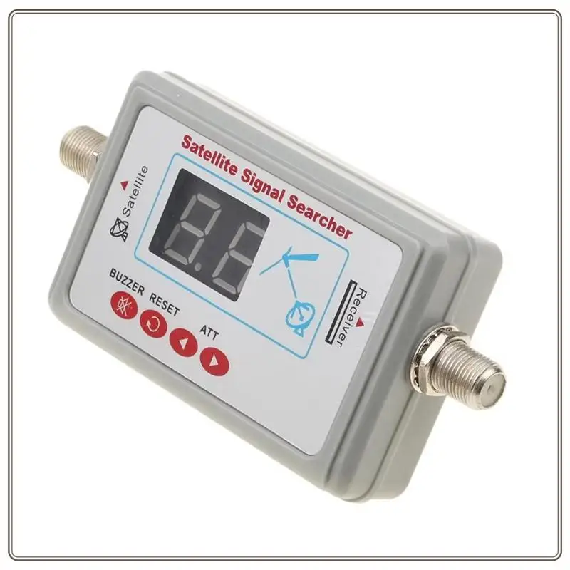 Reliable-SF-95DLS Цифровой измеритель спутникового сигнала Системы приема ТВ ЖК-дисплей Указатель сигнала, SF-95DLS Digital