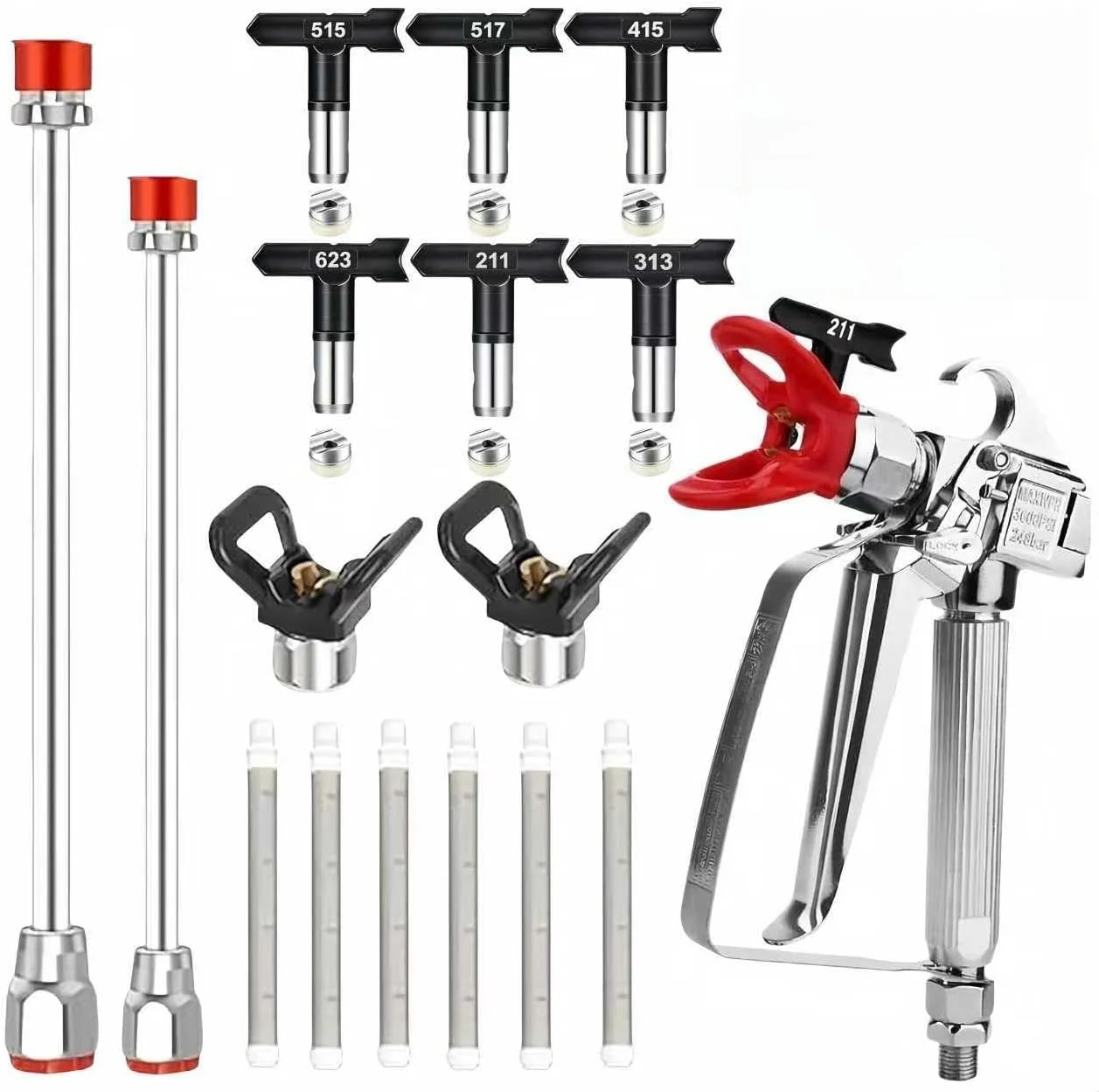 pistolet-de-peinture-a-air-comprime-haute-pression-3600-psi-avec-embout-517-et-protection-de-buse-pulverisateur-a-pompe-et-machine-de-pulverisation-sans-air