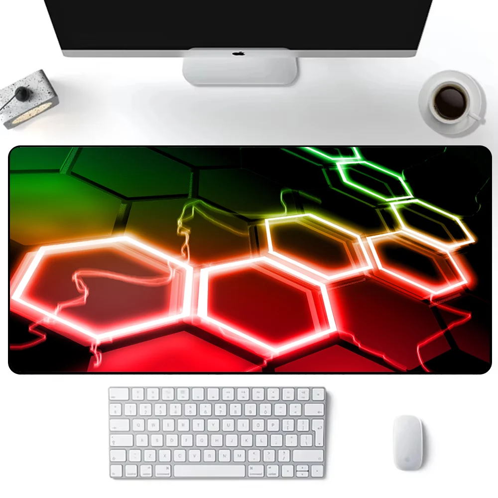 Color grid Large Mouse Pad Computer Notebook Non-slip Keyboards Desk Pad Mouse Pad Pc Gamer Mouse Mat Office gaming Accessories