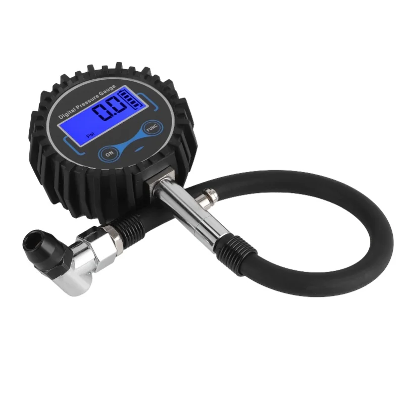 

Манометр для измерения давления в шинах 200PSI с ЖК-дисплеем, 4 единицы измерения, для автомобилей и мотоциклов
