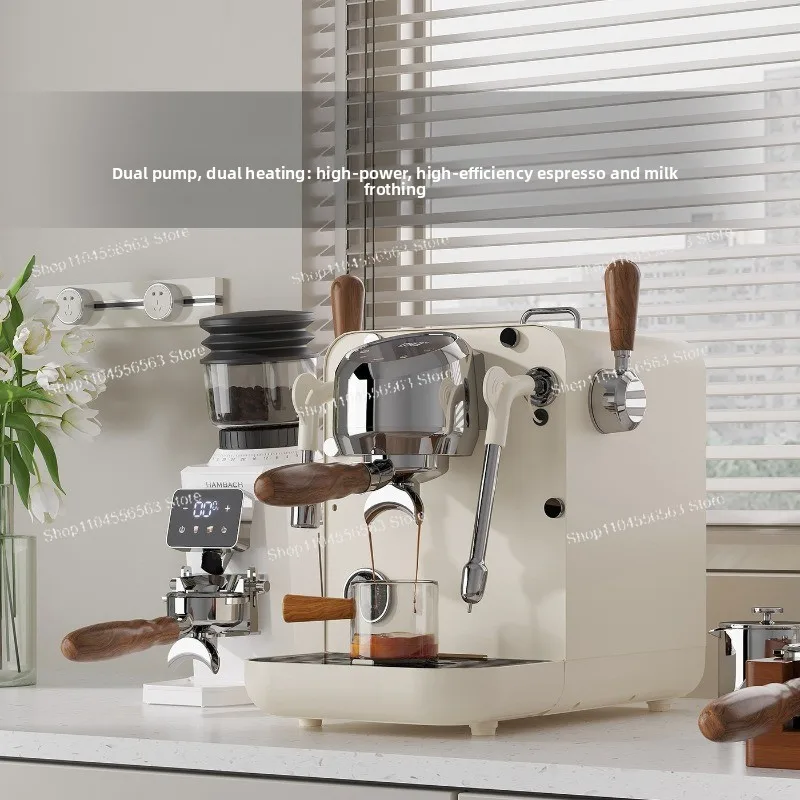 DR7121 Italian semi-automatic coffee machine home office constant temperature milking opv touch screen
