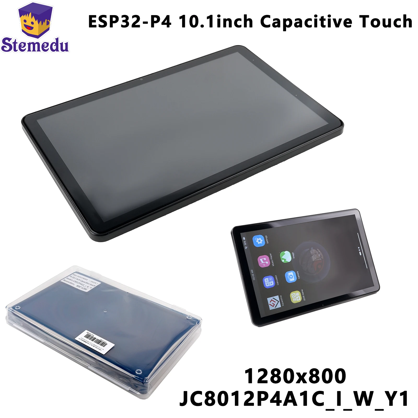 10.1 inch ESP32P4 LCD Display Development Board 1280X800 Capacitive Touch Screen supports Xiaozhi ESP32 C6 for Arduino