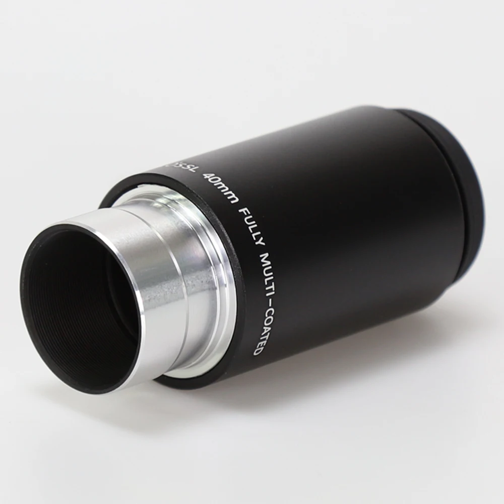 عدسة تلسكوب EYSDON مقاس 1.25 بوصة Plossl 40 مم - مطلية باللون الأخضر FMC، زاوية واسعة 50 °   FOV، HD صورة حادة - خيوط مرشح M28x0.6mm