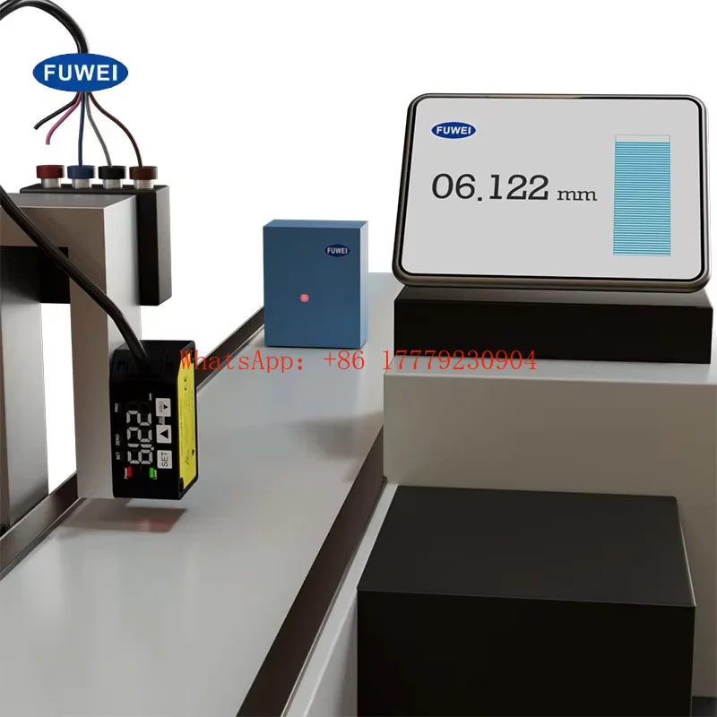 

High Precision FSD22-400N-UI CMOS Laser Distance Ranging Sensor 0.01mm Accuracy Optical Sensor