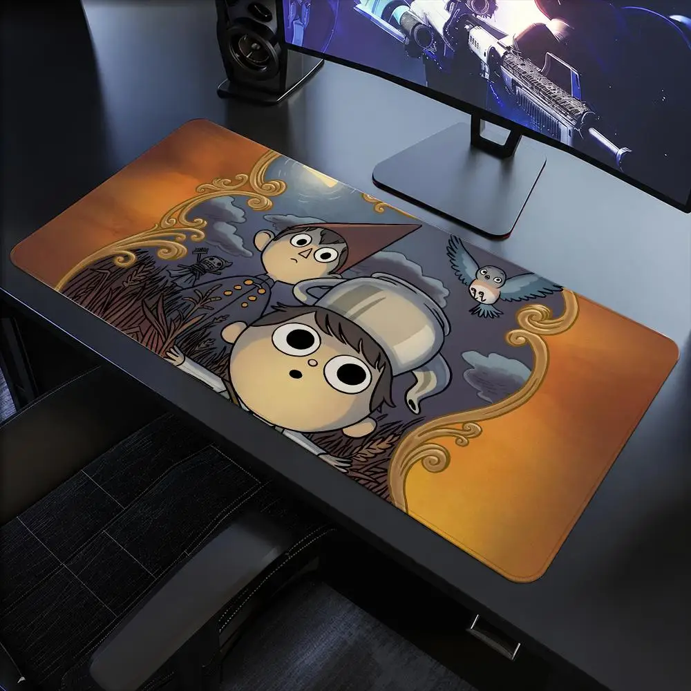 Cartoon Over The G-garden Wall Mouse Pad Anti-Slip Rubber Base Extended Desk Mat For Gamers Office Computer Accessories
