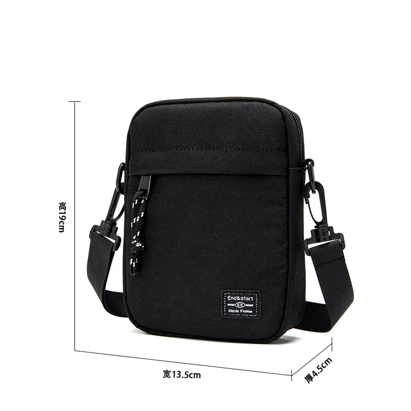 2024 Popular Cross Bags for Men Oxford Casual Shoulder Small Bag Sports Running Cycling Tourism Satchel Phone Pouch Dropshipping