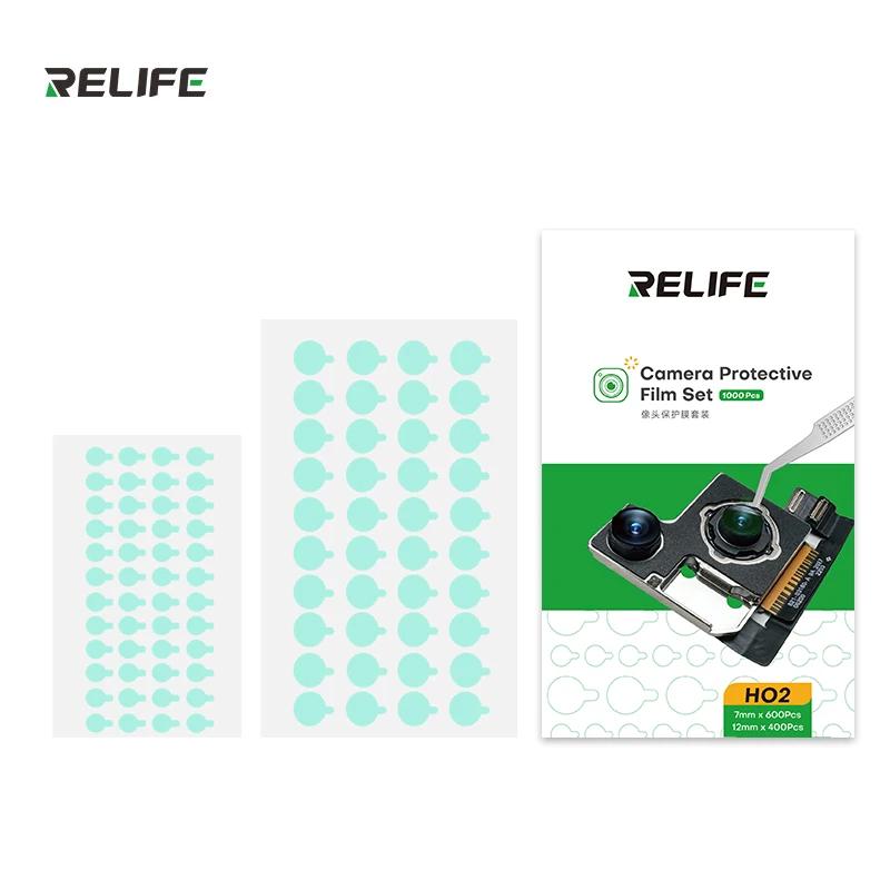 RELIFE HO2 Camera Lens Protective Sticker Camera Protective Cover Multiple Sizes Blue Light Camera Protection Adhesive