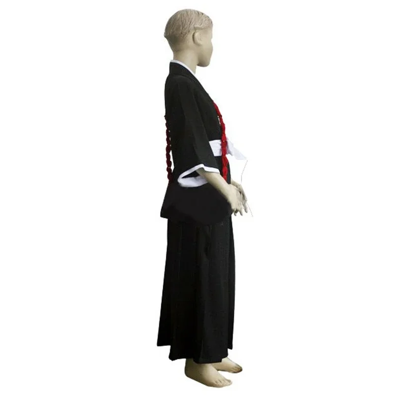 Ainclu Anime Bleach Kurosaki Ichigo Cosplay Costume Thousand-Year Blood War  Black Shinigami Attire Uniform Halloween Outfit