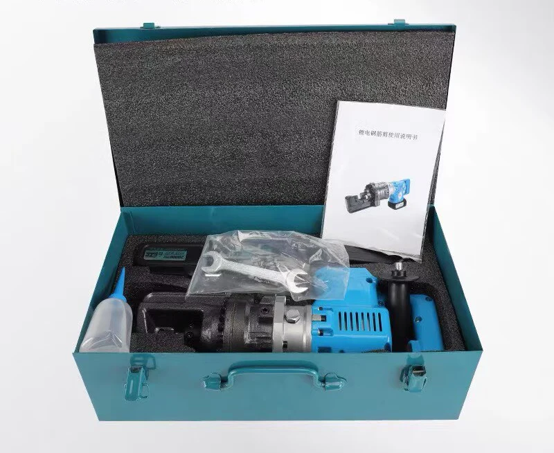 Electric Small Portable Steel bar Cutting Machine LD-16 Steel bar Shear Automatic Hydraulic Rebar Cutter Rebar Cutting Pliers