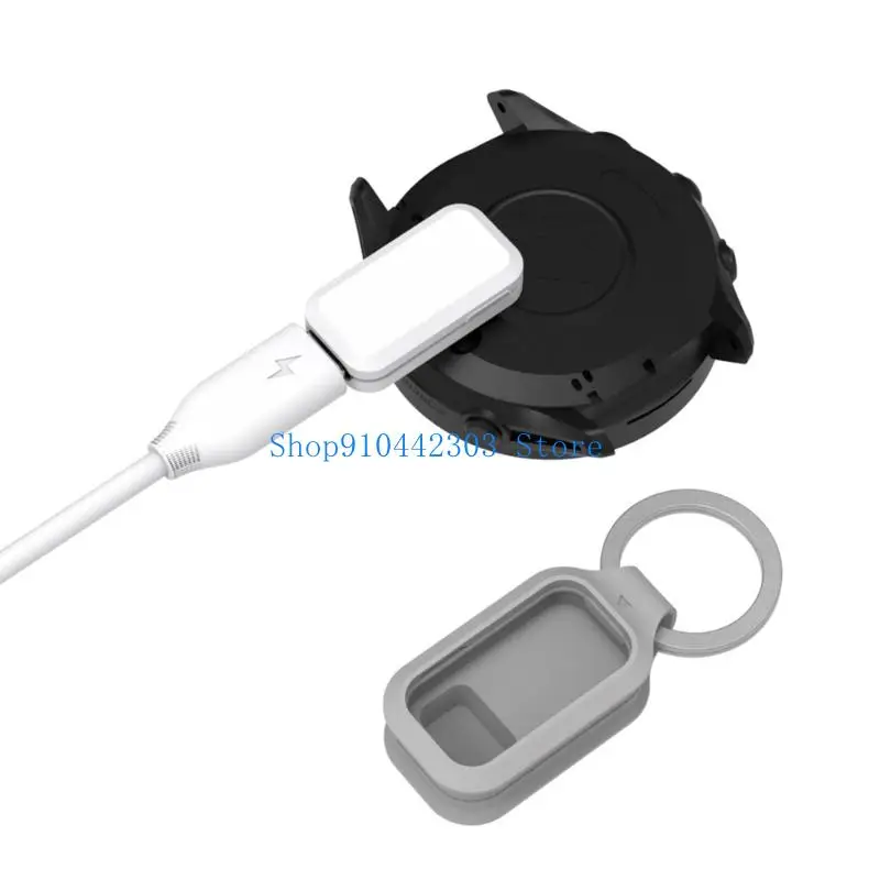 

L4MD Универсальный адаптер для зарядки с защитным чехлом для часов серии 5/6/7/8 Магнитный брелок Дизайн Безопасная док-станция