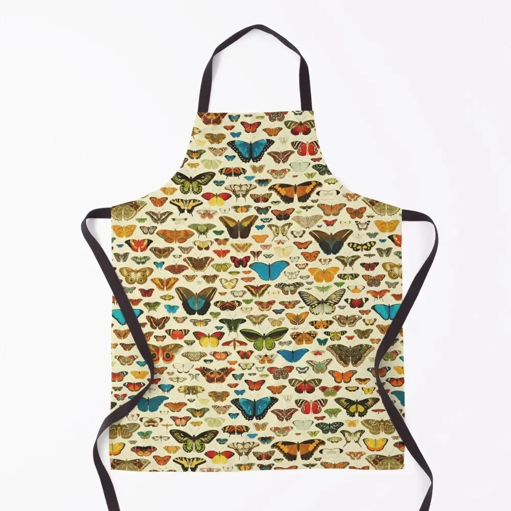 

Collection of Vintage Colorfull Butterflies Apron Sexy Kitchen Novel Kitchen Accessories cook wear Kitchen Utensils Apron