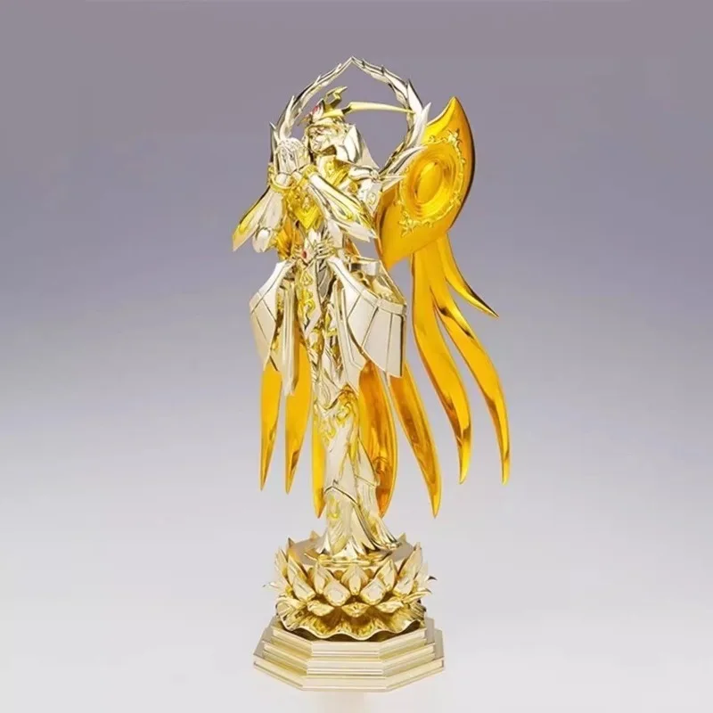 

Фигурка Metal Club/MC Saint Seiya Myth Cloth EX Virgo Shaka Totem/Объект+основа в виде лотоса SOG/Soul of God Knights of The Zodiac