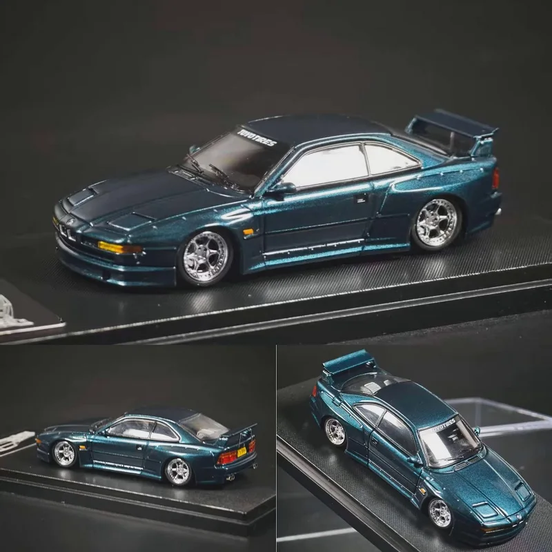 

Модель автомобиля RhinoModel 1:64 850CSi E31, темно-зеленая, литая под давлением
