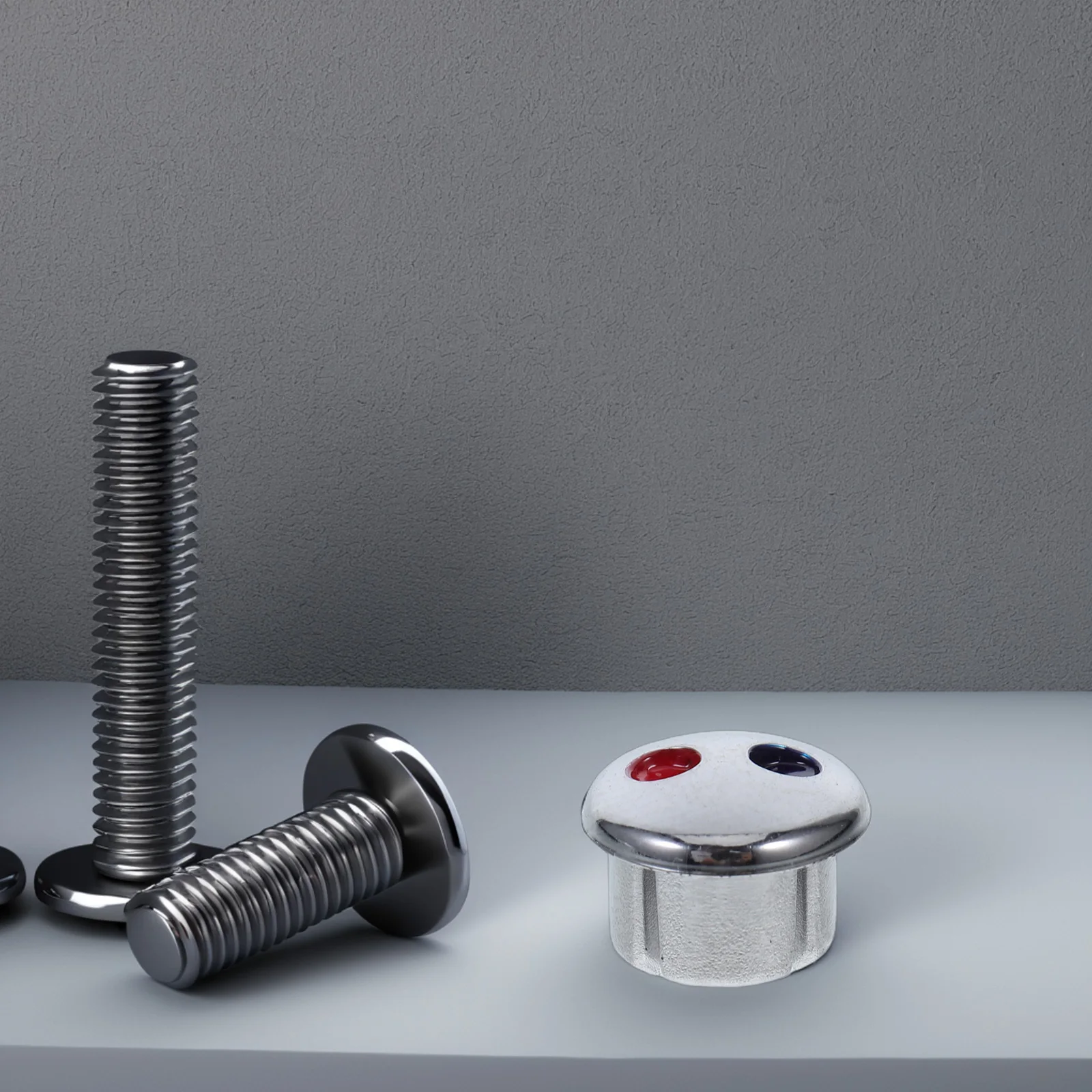 

Temperature Indicator Buttons for Kitchen Faucet Hot Cold Water Sign Markers Replacement Handle Index Labels