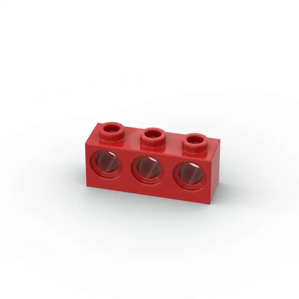 MOC 10PCS 5565 Bricks 1x3 With Holes Building Blocks House Castle Classical Adaptive Brick Toys Adults Boys Special Day Gifts