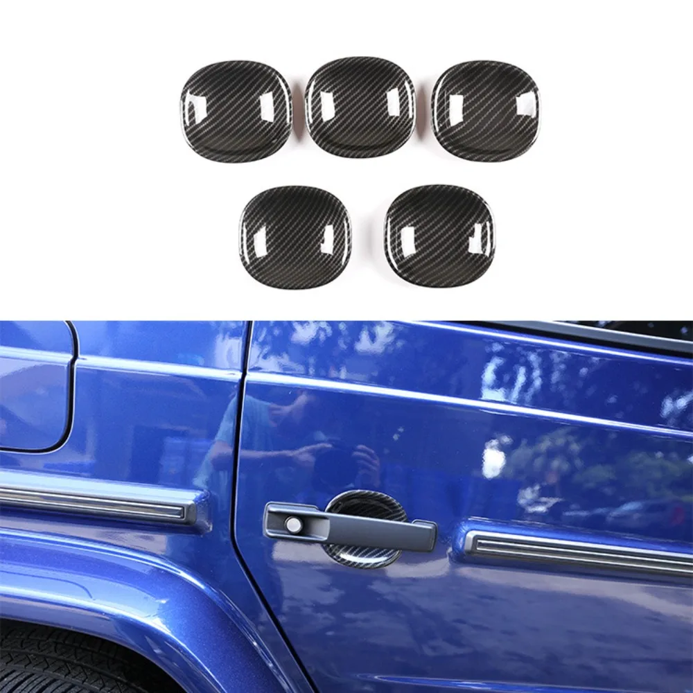 

Car Outer Door Handle Door Bowl Cover for Mercedes Benz G Class W463 W464 G65 G350 2019-2020 Auto Parts Trim Decorate Protection