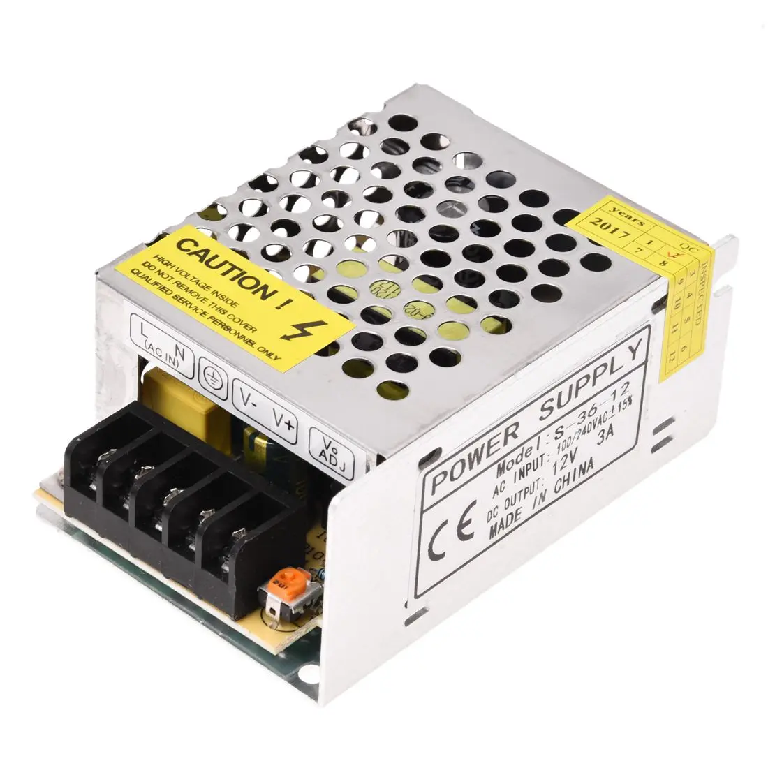 36W Driver Power Supply Transformer DC 12V 3A By Band LED Light