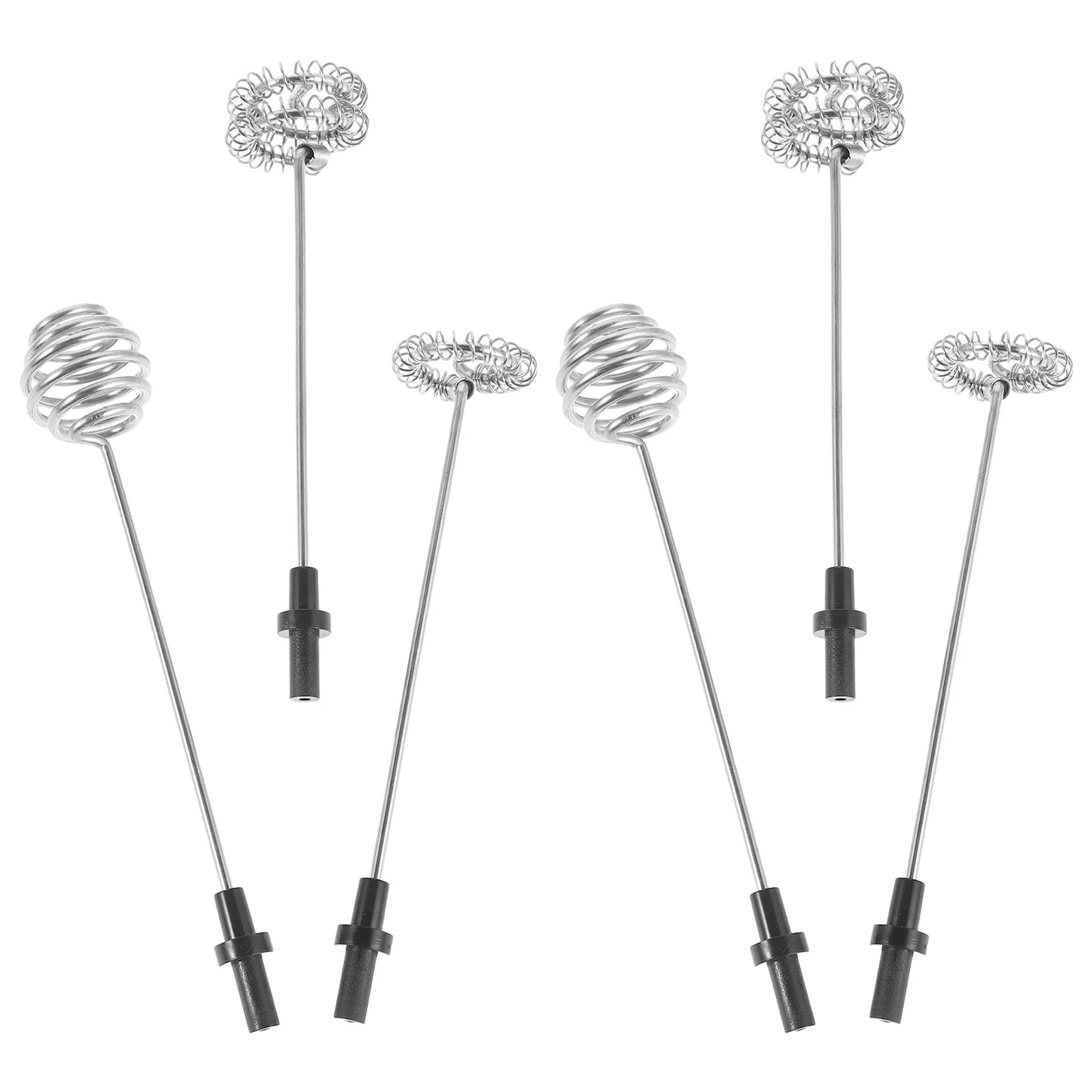 Milk Frother Replacement Whisk 6 Pack Mini Wand Heads Tool Free Install Coffee Frothing Accessories