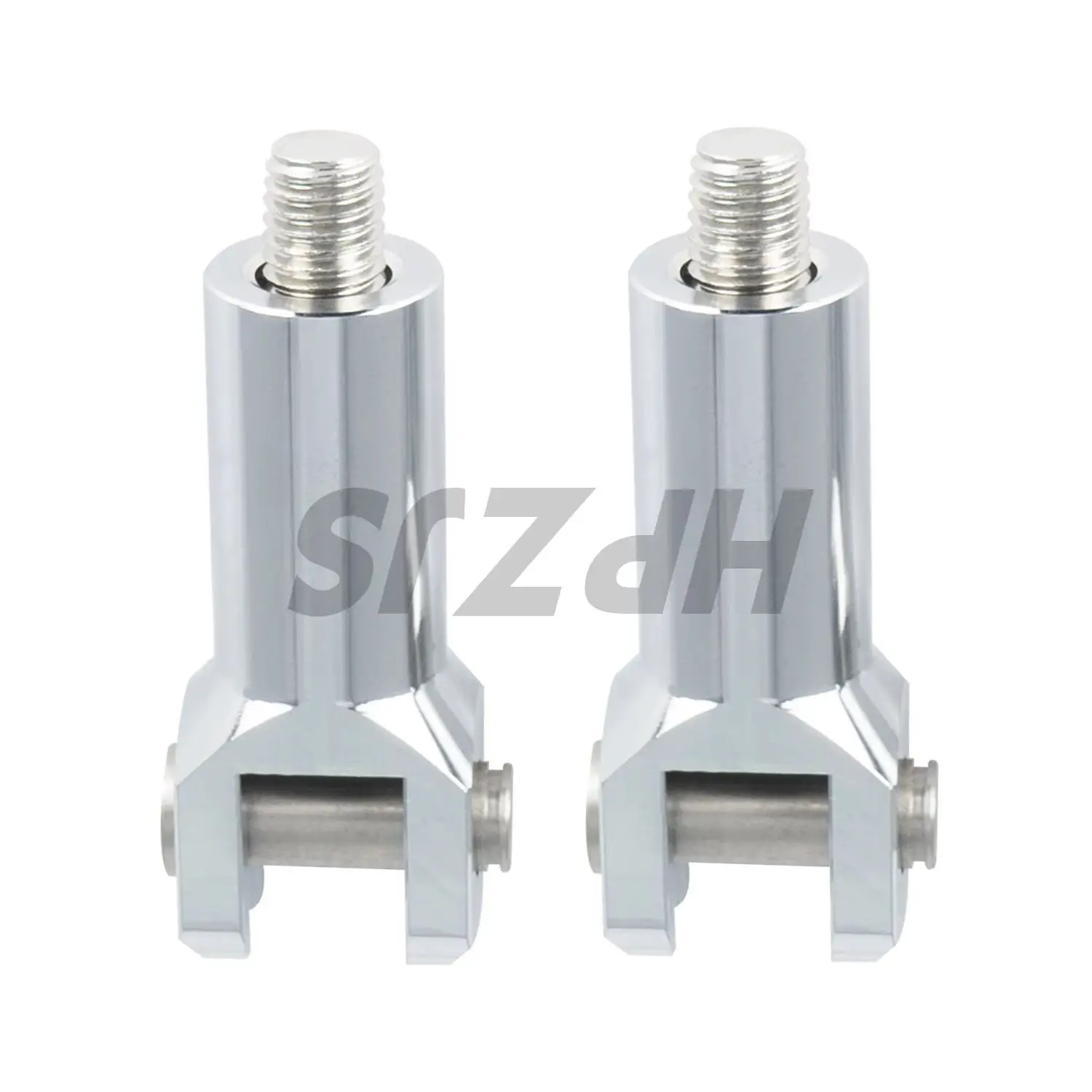 

2,25 "заднее пассажирское крепление для ног мотоцикла, опора для Harley Softail Fatboy Heritage FXST 2000-2006, хромированный/черный