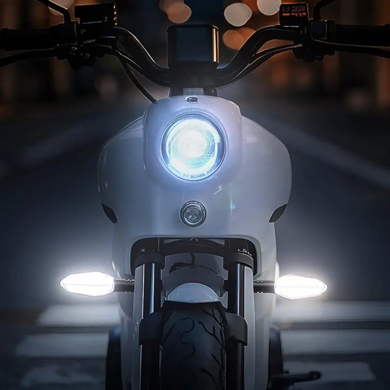 

G7NA Replacement Turn Signal Indicators Light Lamp Motorcycle Turn Signals Projector with Projections 27 Lighting Modes