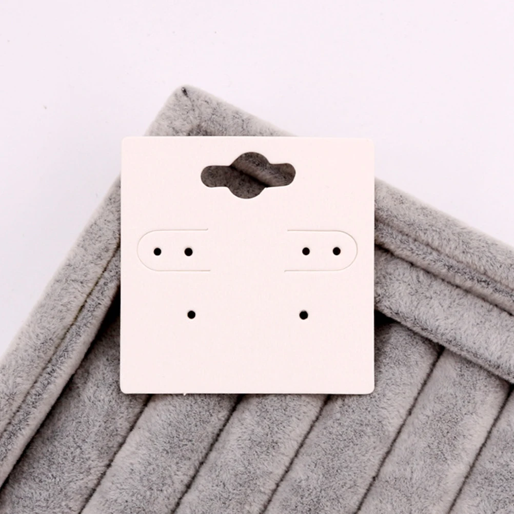 200 قطعة بطاقات عرض القرط ورقة مجوهرات العلامات الأذن مربط أصحاب لتغليف البيع بالتجزئة بيع عرض القرط بطاقات الورق المقوى #6