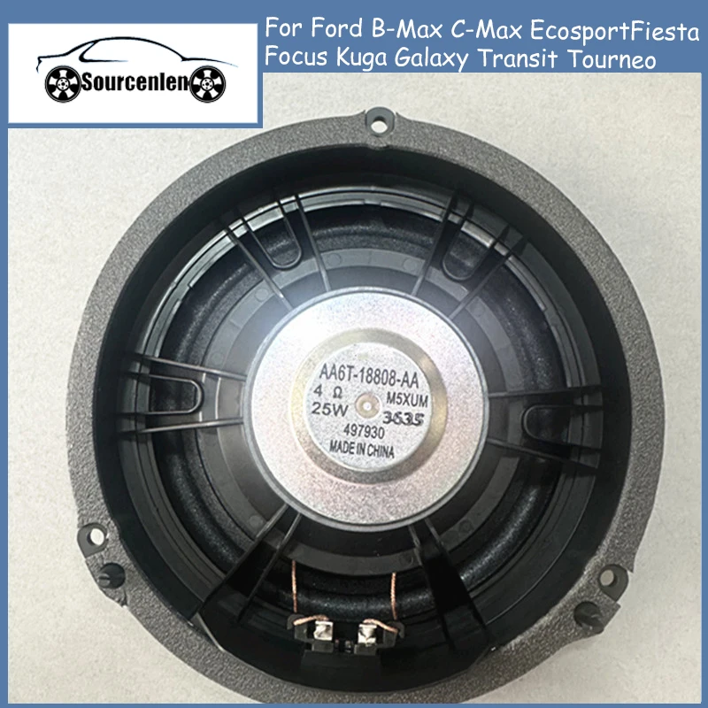 

Абсолютно новый динамик дверной акустики 4 Ом 25 Вт AA6T18808AA для Ford B-Max, C-Max, Ecosport, Fiesta, Focus, Kuga, Galaxy, Transit, Tourneo