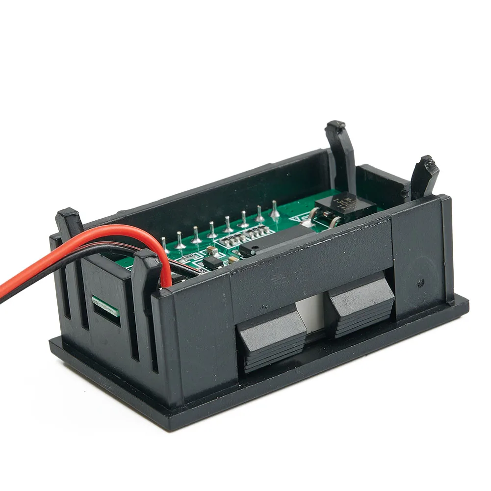 

Spare Voltmeter Voltage Assembly Digital Electric Car Handlebar Mount Inspection LED Measurement New Practical