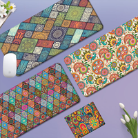 Bohemian Area Custom Skin Thickened Mouse Pad Oversized Gaming Keyboard Notebook Table Mat