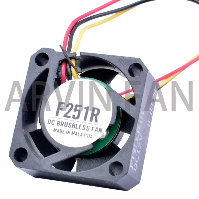 Brand New Original F251R 2.5cm 2510 25x25x10mm DC5V Micro High-volume Cooling Fan For Medical Equipment