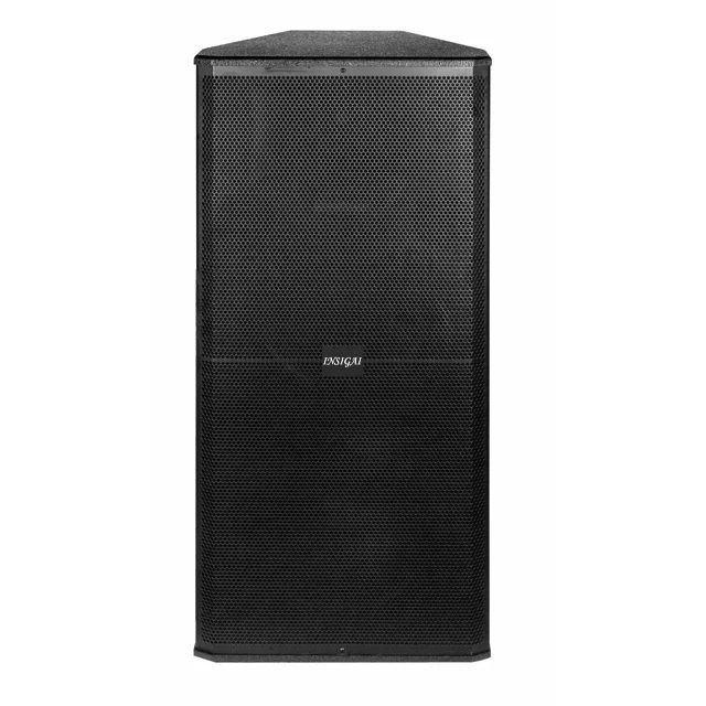 Dual 15" High Output Bass Unit SRX725 3-Way Full-Rang Speaker For Speech/DJ/Stage Performance Professional Audio Sound Equipment