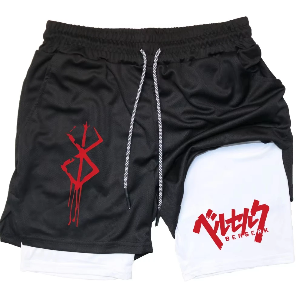 shorts-de-compressao-de-dupla-camada-com-tema-de-anime-masculino-tema-sword-wind-legend-secagem-rapida-para-treino-yoga-academia-fitness