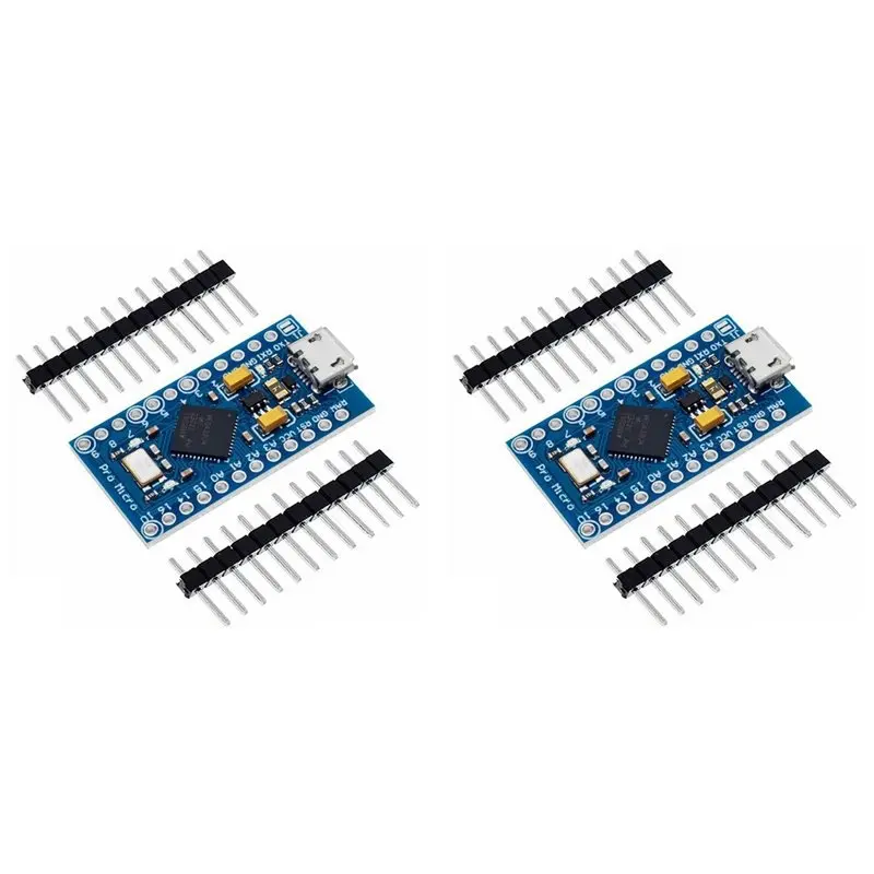 【PUBLICITY】2X Micro-Interface Atmega32u4 Self USB Updater 5V/16M Microcontroller Development Board