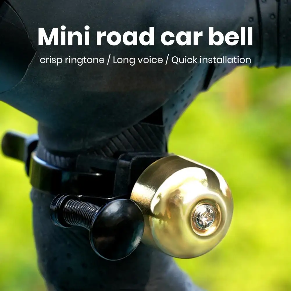 Mountain Bike Bell Classic Bicycle Horn Super Loud Sound Mini Size Simple Installation Universal Bicycle Handlebar Bell 자전거 벨