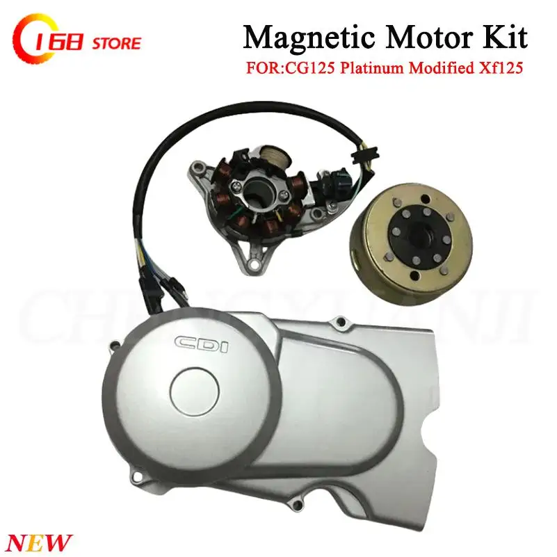 

Motorcycle CG125 circle rotor magnetic steel magnetic motor for Honda 125cc CG 125 Coil Rotor Magnetic Steel