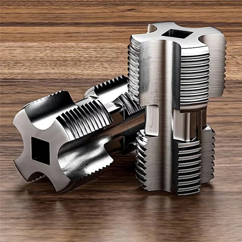 B84B-4 Points 6 Points Water Pipe Inner Hole Opener Electric Drill Hexagonal Universal Water Pipe Tapping Tool