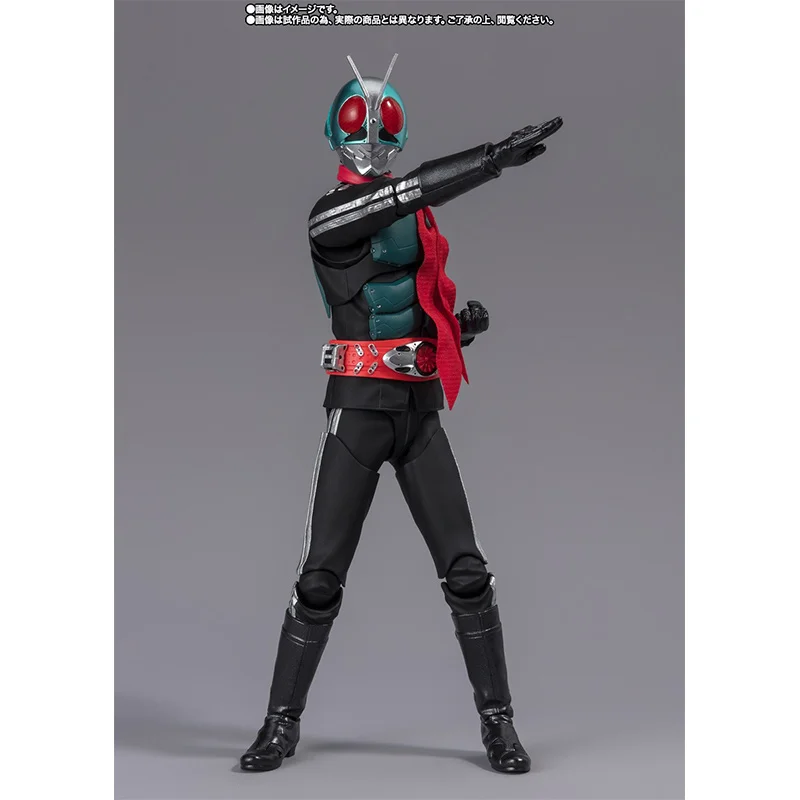 Bandai S.h.figuarts Shf Masked Rider No.2+1 Ichimonji Hayato Shin Masked Rider Anime Original Action Figure Model Toy Collection