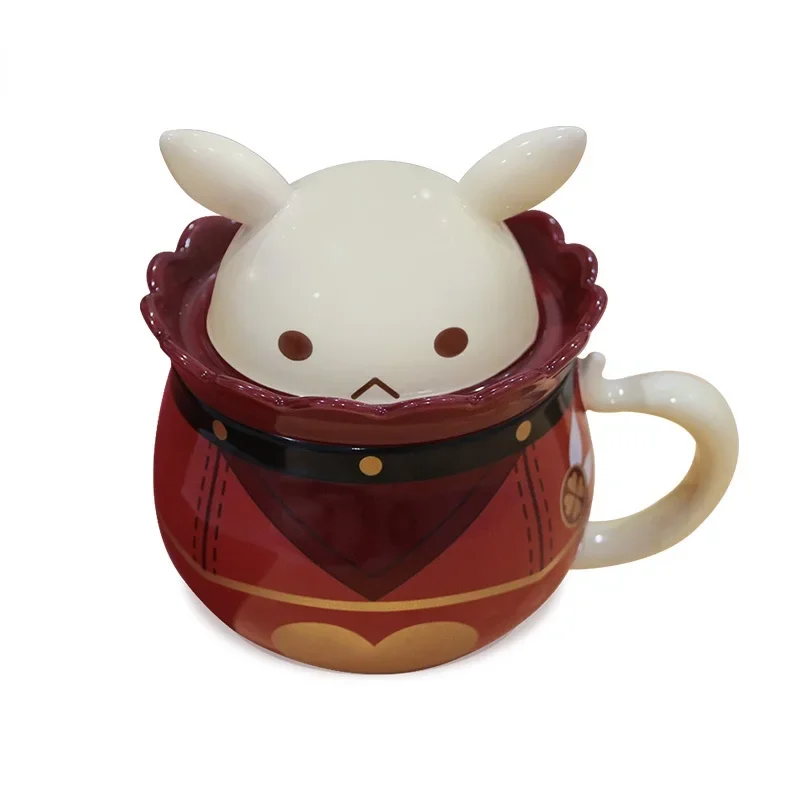 Hot Game Genshin Impact Klee Mug Water Cup Cosplay Anime Accessories Project DIY Bomb Ceramics Coffee Cup Xmas Kids Gift Teacups