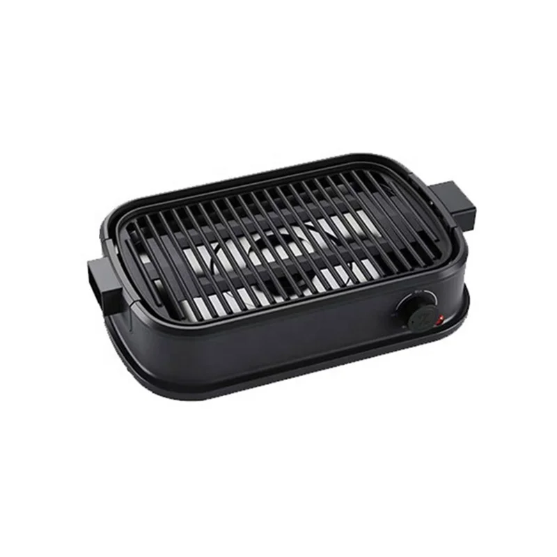 

Household Electric BBQ Grill Quick Heating Non-Stick Design with Temperature Control Feature Smokeless