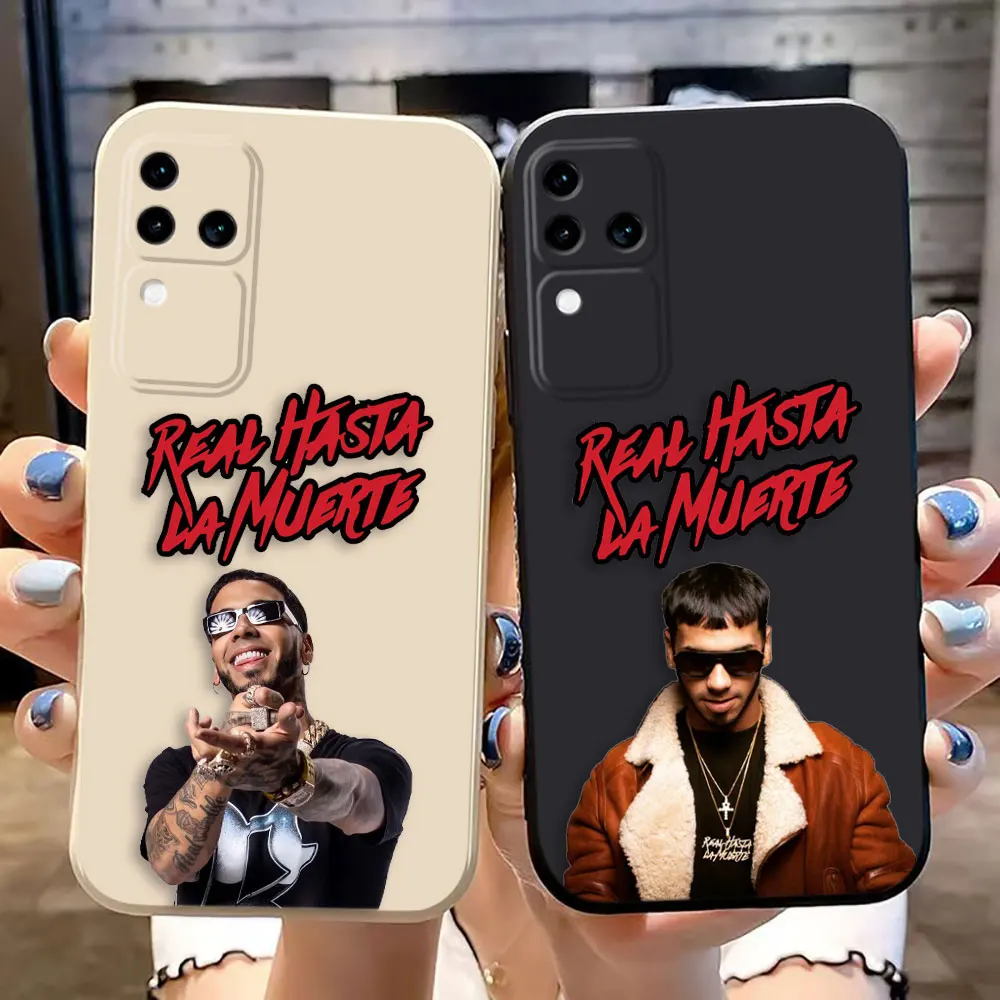 Anuel Aa Real Hasta La Muerte Phone Case For VIVO S1 S16 V15 V17 V20 V20ES V21 V23E V25 V27 V27E V29 V29E V30 V30E PRO PV23 5G