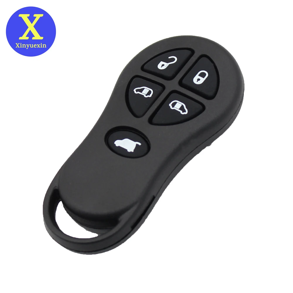 Xinyuexin 5/6 pulsante Remote Car Key Shell sostituzione per Chrysler PT Cruiser Town & Country Dodge Ram 1500 Caravan Jeep Keyless