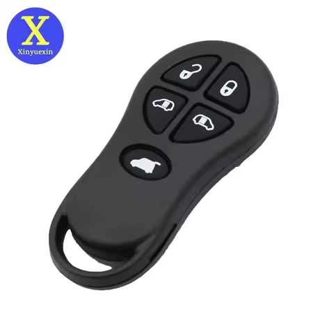 Xinyuexin 5/6 Button Remote Car Key Shell Replacement for Chrysler PT Cruiser Town &amp; Country Dodge Ram 1500 Caravan Jeep Keyless