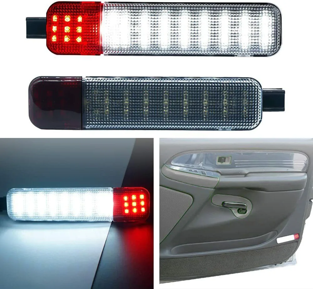 차량용 컨시어지 라이트 인테리어 문짝 패널 라이트, 문짝 패널 라이트, 허머 H2 2003 ~ 2009, 쉐보레 실베라도 1500 2500 3500