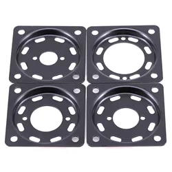 10PCS Iron Plate Shock Proof Vacuum Tube Socket Mounting Plate For 2A3 300B  KT88 EL34 12AX7 12AU7 Audio Vintage Amplifier