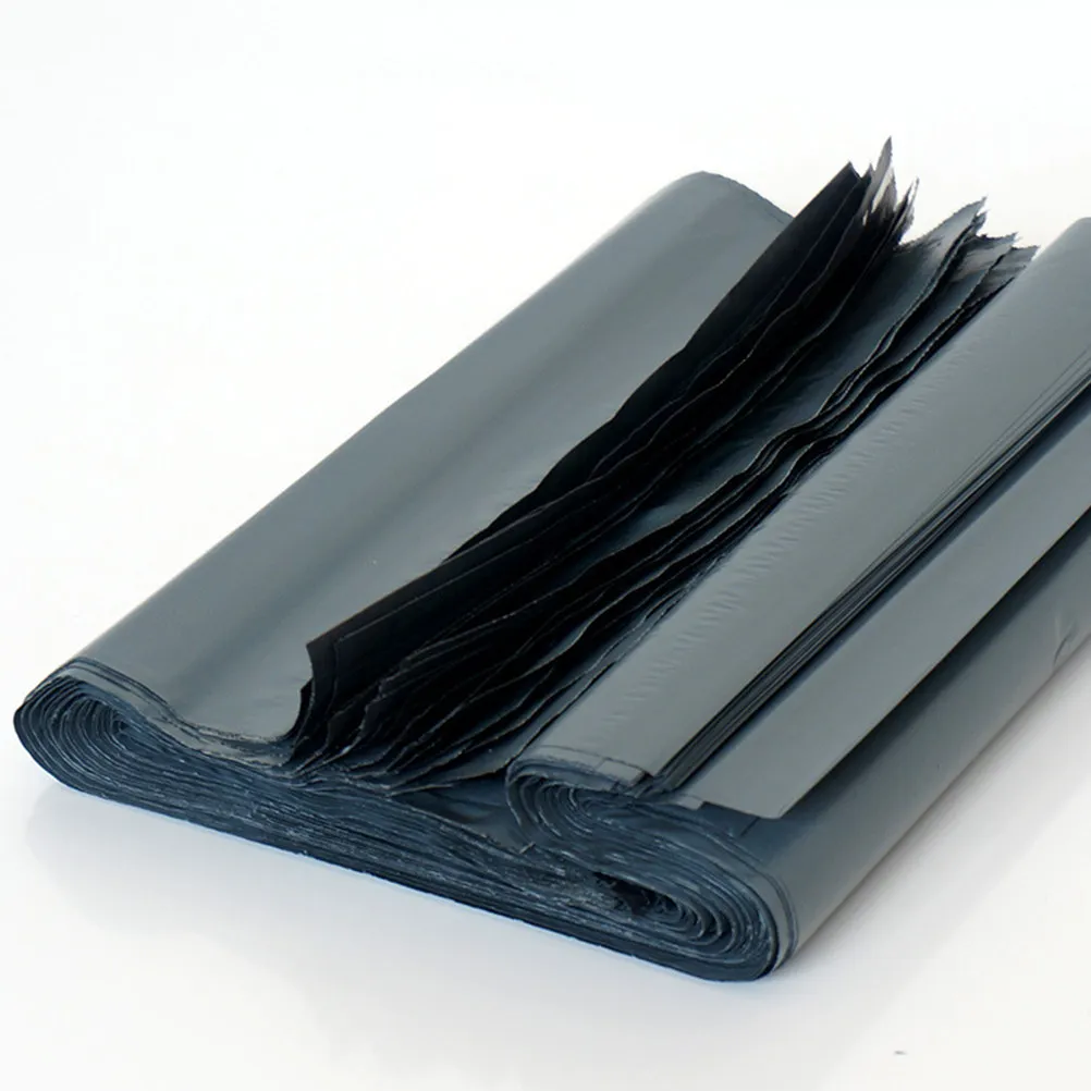 

100Pcs Grey Wear-Resistant Mailing Bags Thick Express Packing Bags Waterproof for Secure Package Packing