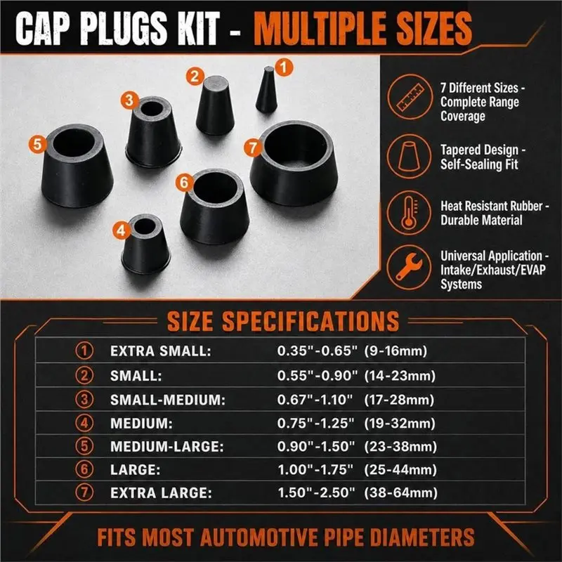 N96R Premium Automotive EVAP Smoke Machine Accessories Everything Needed For Professional For Diagnostic Testing Equipment