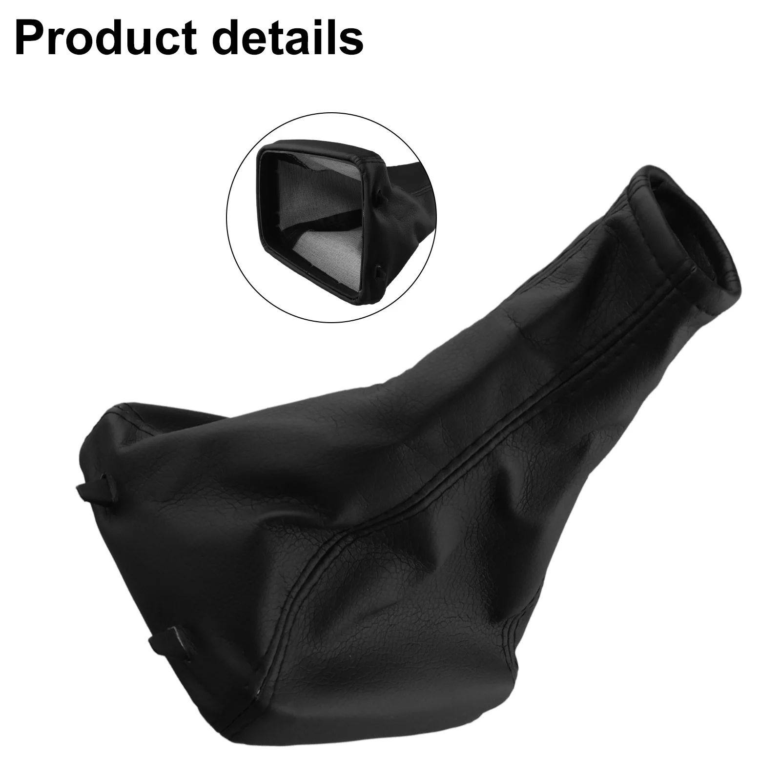 Sleek Leather Car Gear Dust Jacket Compatible With For Opel For Vauxhall For MERIVA 2003 2010 Enhances Driving Experience