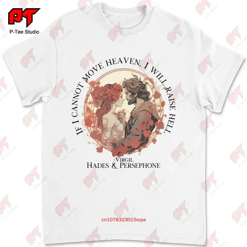 Hades And Persephone T Shirt Greek Mythology Goddess Dark Academia Clothing Art LSKE